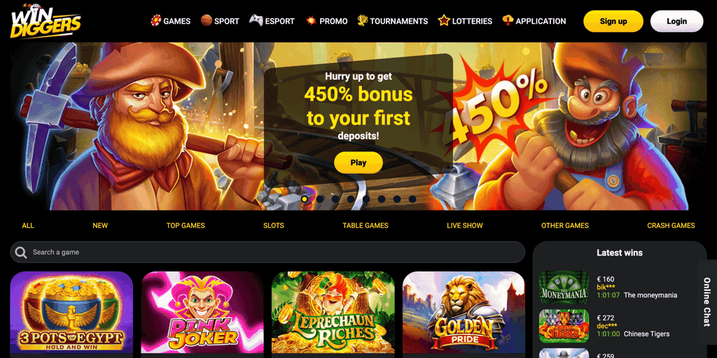 Win Diggers Casino Site Reviews from Players Win Diggers Casino Site Reviews from Players