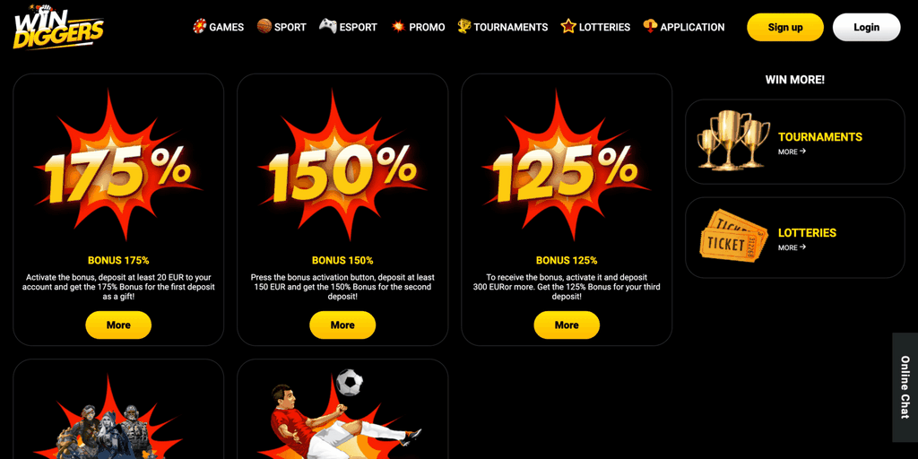 Win Diggers Gambling Establishment Review - Get No Deposit Bonuses (2025 ) Win Diggers Gambling Establishment Review - Get No Deposit Bonuses (2025 )